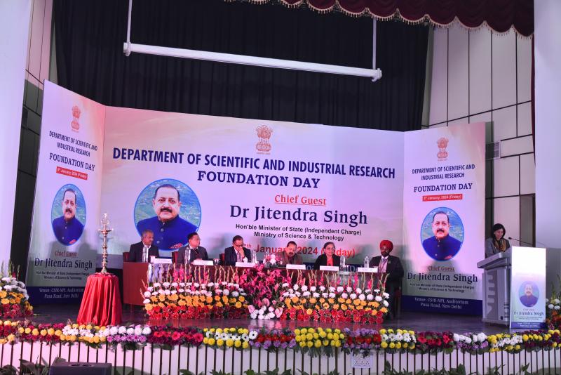 DSIR Foundation Day on 05/01/2024